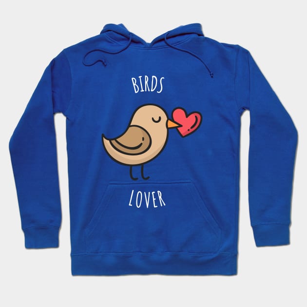 Birds Lover Cute Hoodie by Printnation